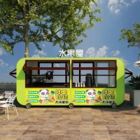 钢结构水果屋岗亭